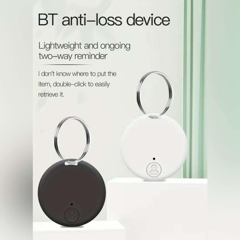NBIB - Bluetooth Smart Tracking Finder Locator - Set of 2 - Red